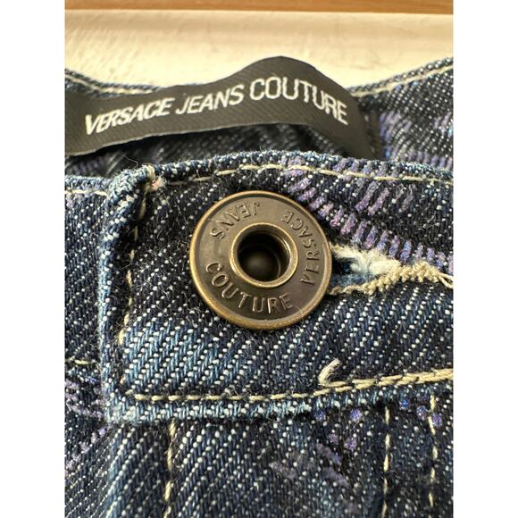 Versace jeans vintage Couture denim jeans Sz 32 - Picture 7 of 14